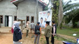 Bawaslu Batang Hari Tertibkan Alat Peraga Melanggar
