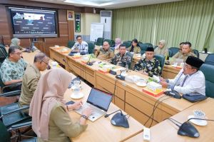 Bupati Tanjab Barat Audiensi dengan Dirjen DAS dan Rehabilitasi Hutan