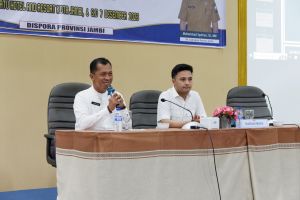 Ketua HIPMI Jambi Diza H Aljosha Beri Materi di Pelatihan Kewirausahaan Pemuda 