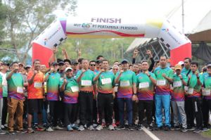 Peringatan HUT ke-66 Pertamina Persero, Pertamina EP Field Jambi adakan Fun Running 7K Bersama Stake