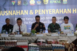 Bea Cukai Musnahkan 5 Juta Batang Rokok Ilegal Senilai Rp 2,5 Miliar di Jambi