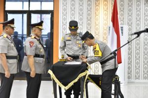 Pimpin Sertijab, Ini Pesan Kapolda untuk Wakapolda Jambi 