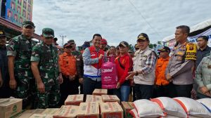 Pertamina Bersama Hiswana Migas Bantu Warga Korban Banjir di Kerinci dan Sungai Penuh