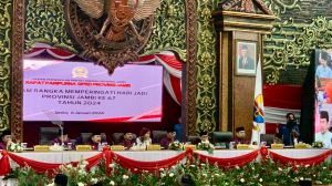 HUT Jambi ke 67, Edi Purwanto Paparkan Capaian Kerja DPRD Jambi hingga Akhir 2023