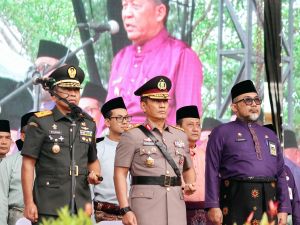 Kapolda Jambi Irjen Pol Rusdi Hartono Hadiri Upacara HUT Provinsi Jambi ke-67 Tahun 2024