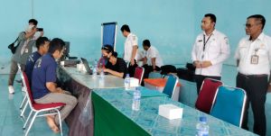 Jelang Pemilu 1.400 Warga Binaan Lapas Kelas IIA Jambi  Lakukan Perekaman E-KTP