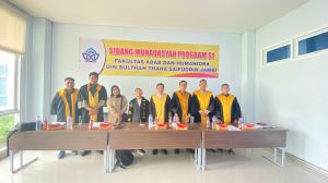 Mahasiswa Difabel  Dimas Dwi Putra, S.Hum Raih nilai Cumlaude A Pada Ujian Skripsinya