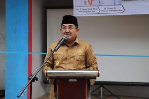 Bupati Tanjab Barat Resmikan Pos Damkar Kecamatan Tebing Tinggi