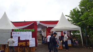 TPS Tempat Gubernur Jambi Al Haris Nyoblos Mulai Ramai