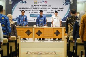 Buka Rakor Tim Percepatan Penurunan Stunting, Wagub Jambi Abdullah Sani Minta Tim Capai Target