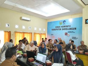 Tindaklanjuti Monev KI Jambi, Dinas Kominfo Sarolangun Gelar Rapat PPID Utama dengan PPID Pelaksana