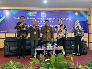 Mantap ! SAH Lakukan Sosialisasi UU No 17 Tahun 2023 Di Provinsi Jambi