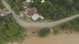 Tebing Longsor di Tebo Selesai Diperbaiki, BWSS VI Klaim Perkuat Kontruksi Dengan Sediment Trap