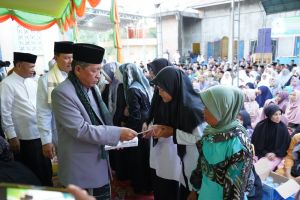 Safari Ramadhan Wagub Sani Bukber di Serai Serumpun Tebo