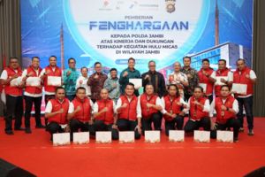 Ungkap Tindak Pidana Ilegal Tapping, PHR Zona 1 Field Jambi Merang Apresiasi Kinerja Polda Jambi