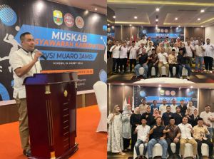 Muskab, PBVSI Muaro Jambi miliki Nahkoda Baru