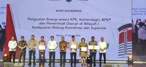 Jambi Raih Skor Tertinggi dari 7 Provinsi Dalam Peningkatan Sistem MCP di Wilayah I KPK 