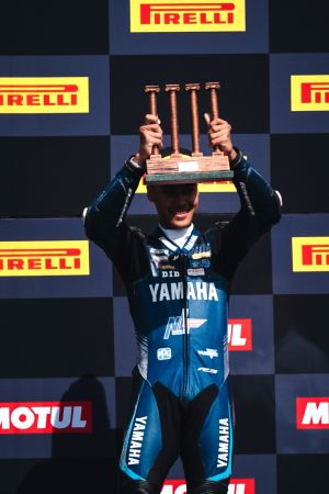 Aldi Satya Mahendra Raih Podium ke-2 WorldSSP300 Catalunya, Pimpin Klasemen Sementara