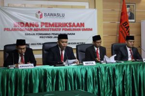 Bawaslu Putuskan KPU Tebo dan Bungo Tak Terbukti Melanggar Soal Penggelembungan Suara PKB