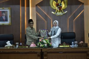 Hadiri Rapat Paripurna, Wabup Bakhtiar Ucapakan Terimakasih