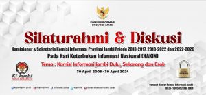 Peringati Hari Keterbukaan Informasi, KI Jambi Gelar Silaturahmi Undang Alumni Komisioner KI 