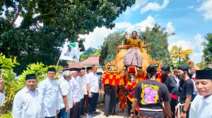 Wow...Cawako Jambi Eko Setiawan Daftar ke PKB Dimeriahkan Kesenian Reog