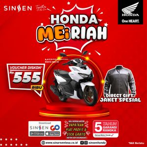 Promo Honda Makin Meiriah dengan Bertabur Keuntungan