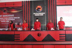 Pengurus DPD PDIP Jambi Gelar Halal Bihalal dan Rapat Koordinasi Pemenangan Pilkada 2024