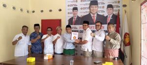 Berpakaian Melayu Jambi dan Diantar Kompangan, Eko Setiawan Daftar Cawako di Gerindra