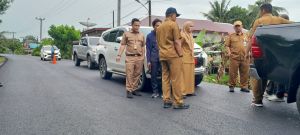 Kebut Proyek Multiyears Jalan di Muaro Jambi, Kadis PUPR Turun ke Lokasi