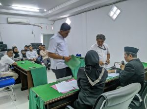 Sidang Chanel Berita 24.Com Vs Sekwan DPRD Muaro Jambi, Kedua Pihak Minta Waktu Mediasi