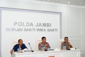 Kapolda Jambi Ikuti Rakornas Pengawasan Inter Tahun 2024