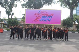 Ikuti Semarak Kemala Run 2024 Polda Jambi Kirim 31 Peserta 