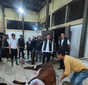 Jelang Idul Adha, Subdit I Indagsi Ditreskrimsus Polda Jambi Cek RPH di Kota Jambi