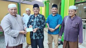 Wakil Ketua DPRD Tanjab Barat Dampingi Bupati Makmurkan Masjid