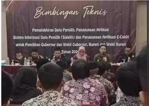 KPU Tebo Gelar Bimtek PPK dan Ketua PPS se-Kabupaten