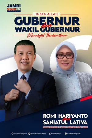 Baliho Romi - Sani Beredar Sinyal Positif Berpasangan, Warganet: Kalo Ini Maju Asli Melawan