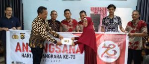 Sambut HUT Bhayangkara, Polda Jambi Anjangsana ke Kediaman Personel Polri