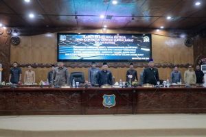 DPRD Tanjab Barat Gelar Rapat Paripurna ke-3, Tanggapan Bupati Terhadap 3 Ranperda