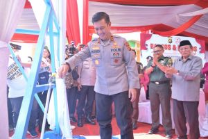 Sambut Hari Bhayangkara ke-78 Tahun 2024, Kapolda Jambi berikan bantuan sumur bor di Masjid