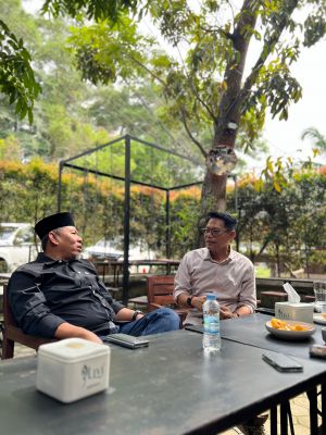 Momen Cecep Suryana Diskusi Santai dengan HAR, Apa yang Dibahas?