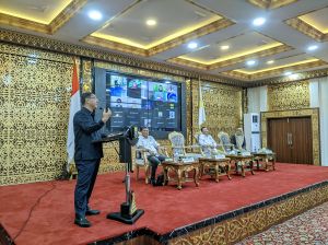 Jadi Pembicara di Workshop Keterbukaan Informasi, Ketua Komisi I DPRD Dukung Program KI Jambi