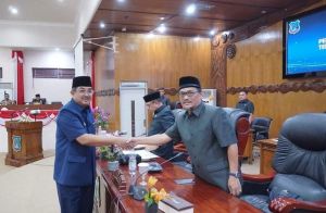 Paripurna DPRD Tanjab Barat Sampaikan Nota Pengantar Ranperda APBD 2025