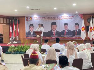 Pesan SAH Pada Anggota DPRD Gerindra Untuk Tuntaskan Amanah Secara Berintegritas