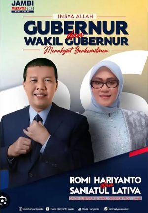 PSI Jadi Partai Pertama Dukung Romi-Saniatul di Pilgub Jambi 2024