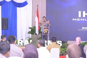 Kapolda Jambi Buka Rakernis Fungsi Binmas Tahun Anggaran 2024