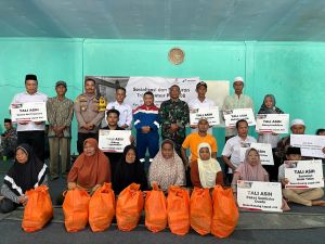 Do'a Bersama di Kumpeh Ulu, Pertamina EP Field Jambi Juga Santuni Kaum Duafa dan Yatim Piatu