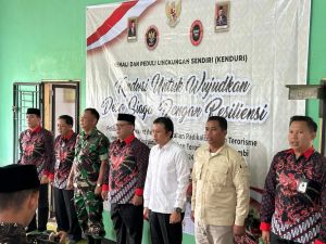Tangkal Radikalisme, BNPT RI- FKPT Jambi Gelar Kenduri Desa Siaga Di Desa Kota Baru