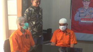 Polda Jambi Ringkus Dua Kurir Sabu Asal Sumsel