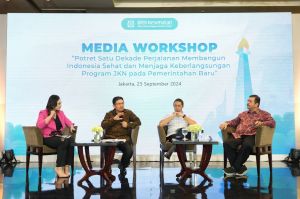 Workshop BPJS Kesehatan, Sekaligus Penganugerahan Penghargaan Istimewa ke Jurnalis Media Massa